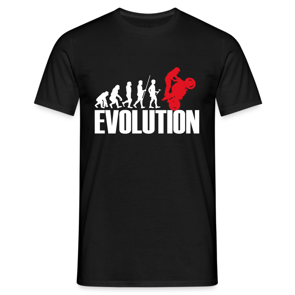 Evolution T-Shirt - Schwarz